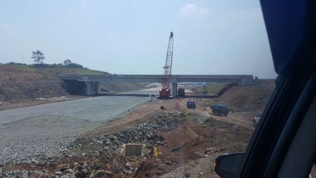 Jalan Tol Trans Sumatera Ruas 0-38 KM Rampung 85 Persen