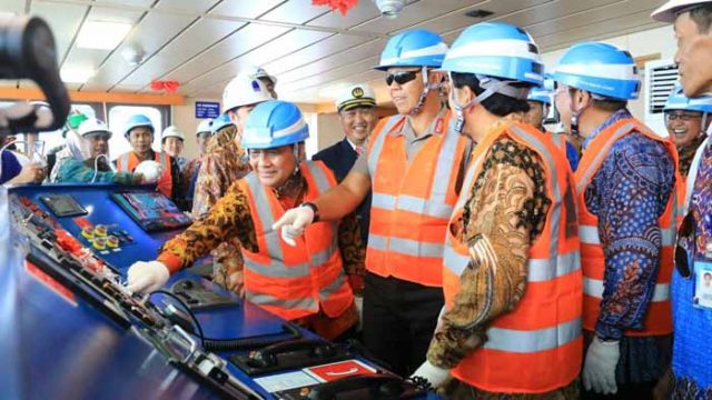 PT DRU Produksi Kapal Tanker Minyak Terbesar Milik Pertamina