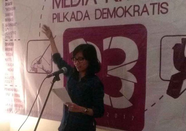 Nada Khalisa Bonang Bacakan Puisi Wiji Thukul dan Rendra pada Peringatan HUT ke-23 AJI