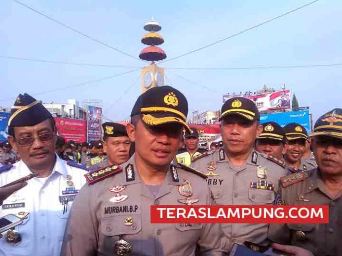 Amankan Idul Adha 1438 H, Polresta Bandarlampung Terjunkan 500 Personel