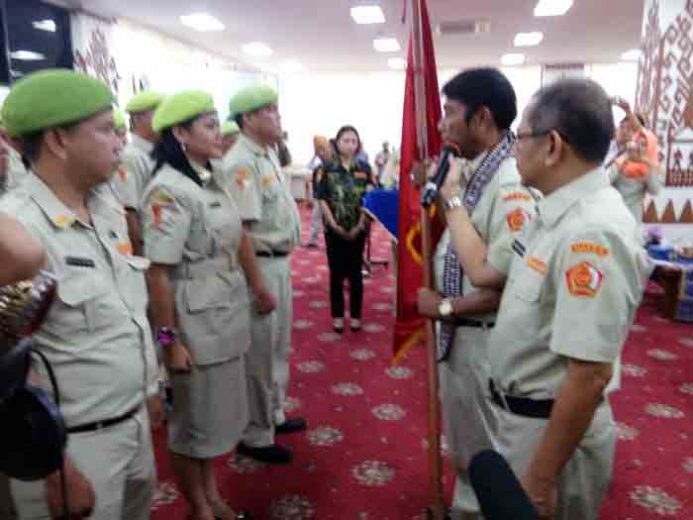 Haji Lulung Lantik Pengurus Pemuda Panca Marga Provinsi Lampung