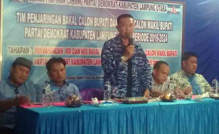 Pilbup Lampura, Yusrizal akan Tingkatkan Kesejahteraan Petani