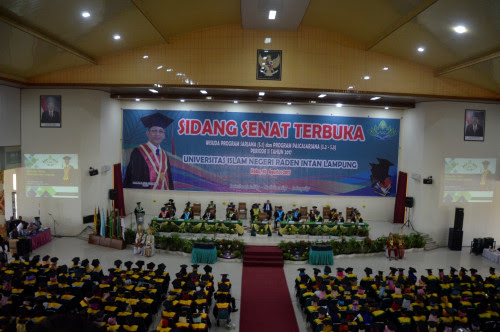 UIN Raden Intan Wisuda 613 Mahasiswa