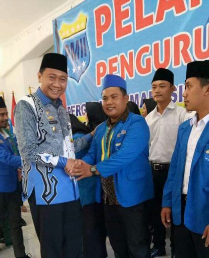 Bupati Agung Berharap PMII Terus Bersinergi Majukan Lampura