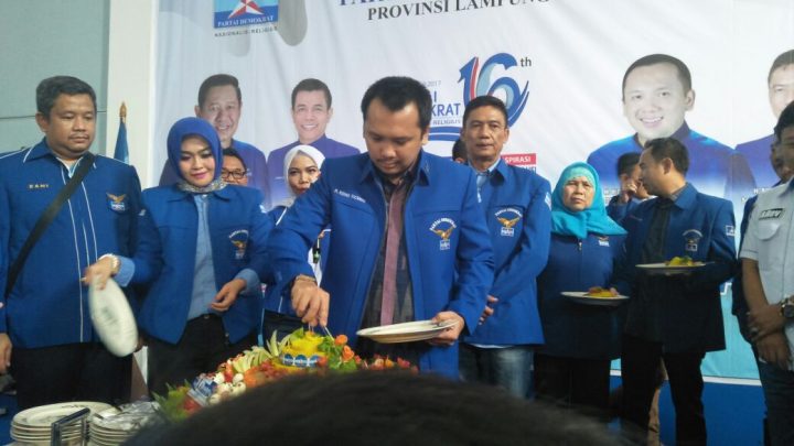 Pilgub Lampung, DPP Partai Demokrat Dipastikan Usung Ridho Ficardo