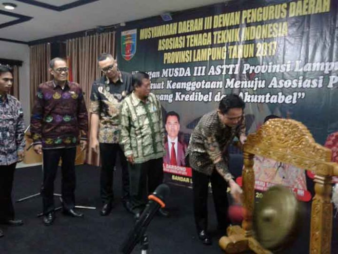 Helida Heliyanti Terpilih Sebagai Ketua ASTTI Lampung 2017-2022