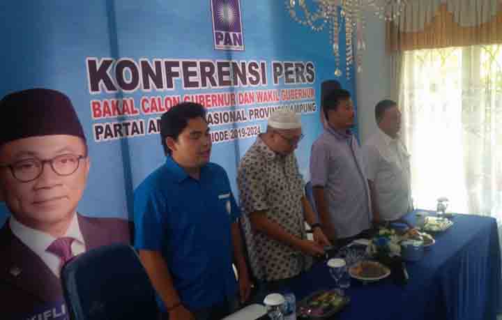 Nilai PAN Lampung Pimpinan Zaenudin Hasan Ilegal, Kubu Bachtiar Basri akan Gelar Muswillub 27 September 2017