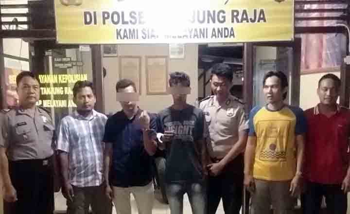 Polsek Tanjungraja Bekuk Dua Pelaku Begal di Rumahnya