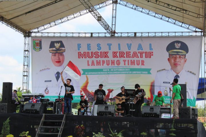 Diikuti 27 Grup, Festival Musik Kreatif Lamtim Berlangsung Sukses