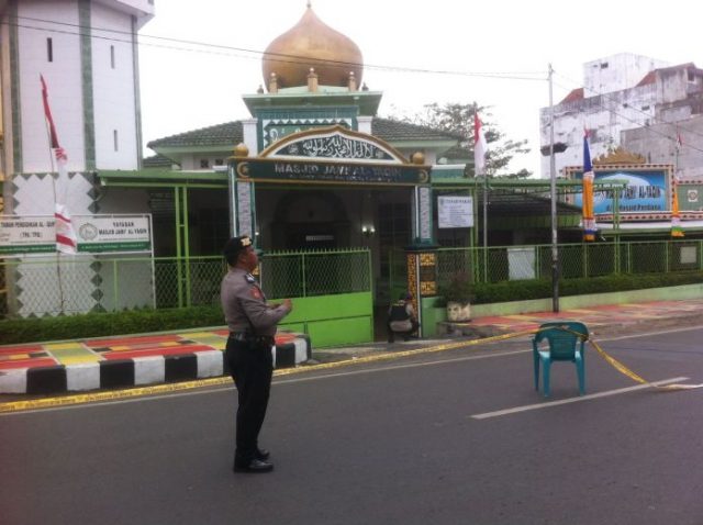 Kronologi “Bom di Dalam Tas” di Masjid Al Yaqin Bandarlampung