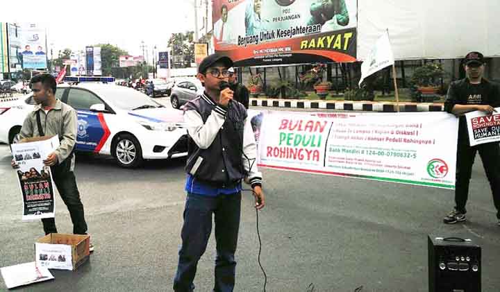 KAMMI Lampung Galang Dana untuk Pengungsi Rohingya