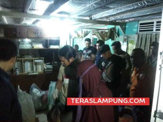 Tim Gabungan Polda Lampung Gerebek Rumah Terduga Teroris di Telukbetung Selatan