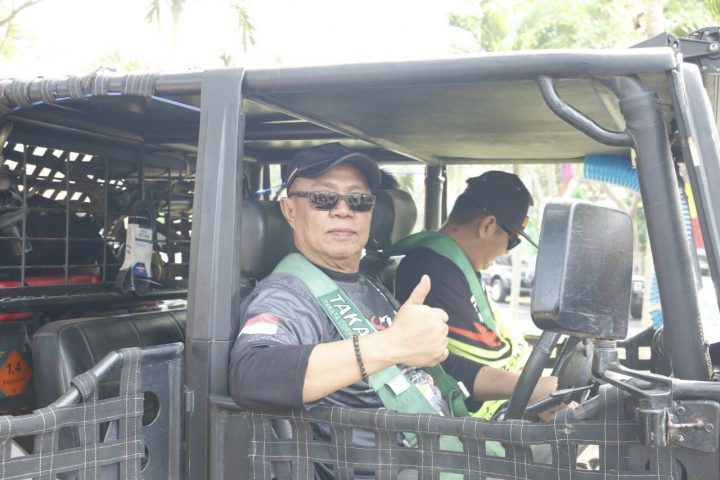 Wagub Bachtiar Basri dan Pangdam Sriwijaya Jajal Arena Off-Road Grand Elty Kalianda