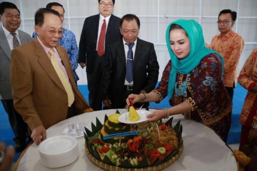 Gubernur Ridho Bantu Pembangunan Gedung Graha Saburai