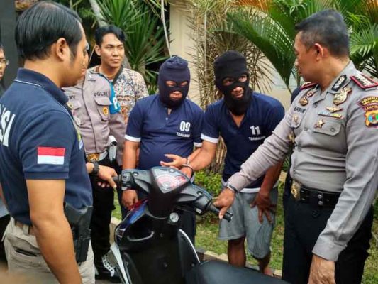 Satu Pelaku Ditembak, Polisi Bekuk Pelaku Curanmor dan Penadah