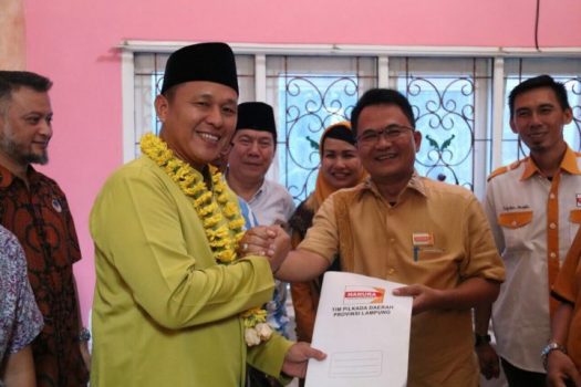 Meski Tanpa Helmi Hasan, DPP Hanura Tetap Dukung Mustafa di Pilgub Lampung 2018