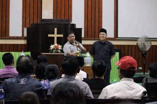Pelepasaan Wisata Rohani, Bupati Mustafa Ajak Umat Nasrani Jaga dan Perkuat Toleransi
