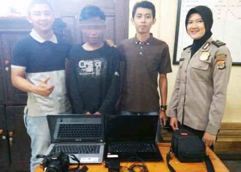 Polisi Bekuk Pembobol Kantor Dinas Sosial Pesisir Barat