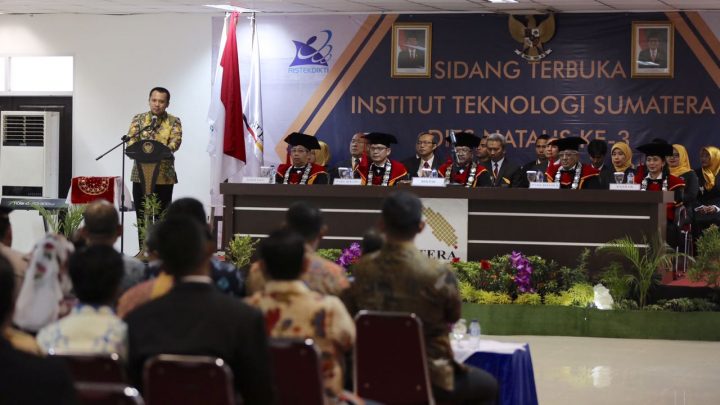 Dies Natalis ke-3 Itera, Gubernur Ridho Proyeksikan Lampung Jadi Pemasok SDM Unggul