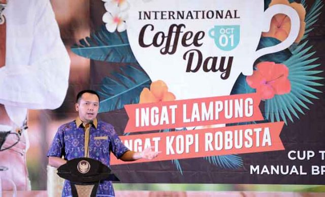 Gubernur Ridho Ingin Kopi Lampung Lebih Dikenal Semua Kalangan