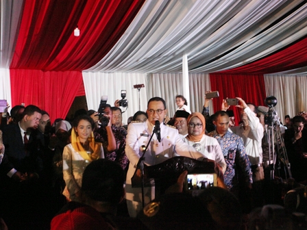 Inilah Pidato Pertama Anies Baswedan Usai Dilantik sebagai Gubernur DKI Jakarta
