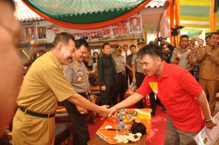 Desa Kejadian dan Negararatu di Tegineneng Dideklarasikan sebagai Zona Bebas Narkoba