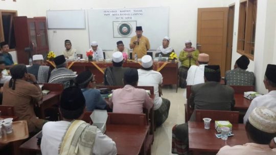 Bahtsul Masail FK Pondok Pesantren Bandarlampung Bahas Bab Salat