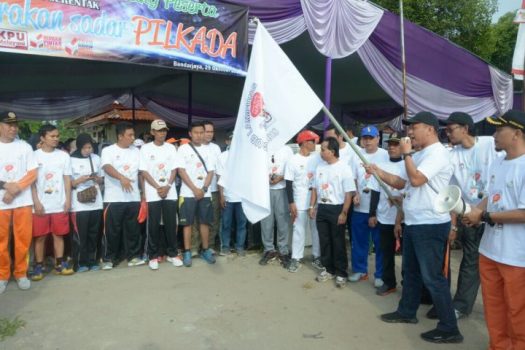 Bupati Mustafa Berharap KPU Lamteng Netral dan Sukses Gelar Pemilu