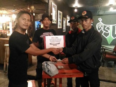 Gabungan Komunitas Tanggamus Galang Dana Bantuan untuk Korban Banjir di Kelumbayan