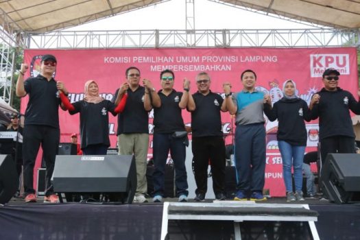 Peluncuran Pilgub Lampung, Gubernur Ridho Ajak Masyarakat Berdemokrasi secara Sehat