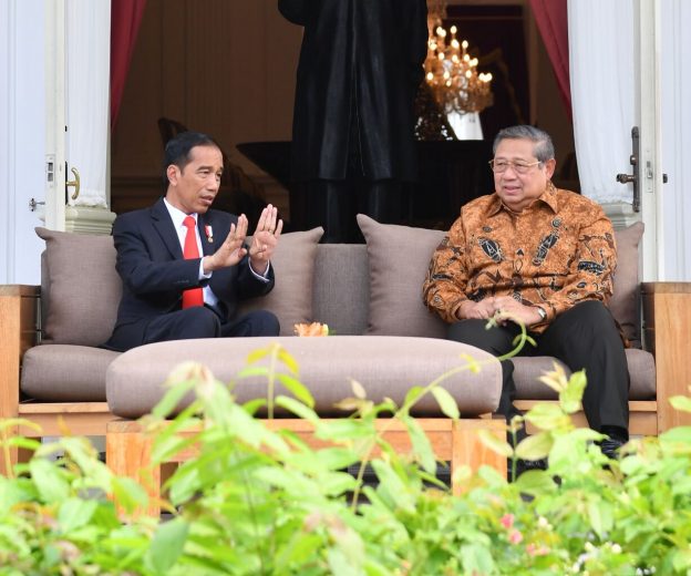 SBY Mendadak Temui Jokowi di Istana Negara