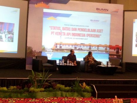 PT KAI Lampung Gelar FGD Status dan Pengelolaan Aset