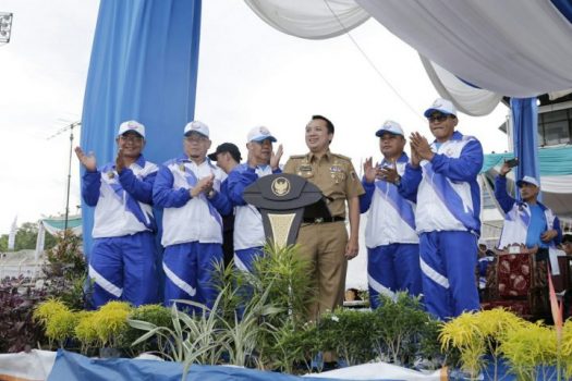 Buka Porprov VIII Lampung, Gubernur Ridho Minta Junjung Sportivitas