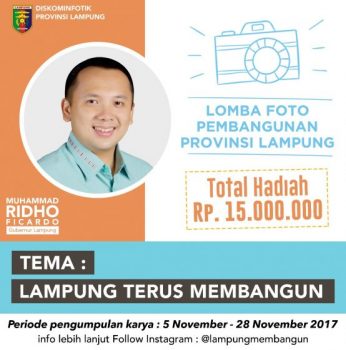 Ratusan Karya Foto Ramaikan Lomba Foto Bertema Lampung Terus Membangun
