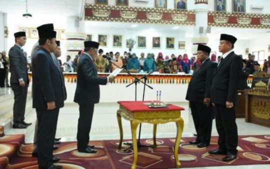 PAW, Jauhari dan Suratmin Dilantik sebagai Anggota DPRD Bandarlampung