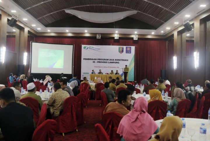 Pemprov Lampung dan LPJK Sepakat Lindungi Tenaga Kerja Konstruksi