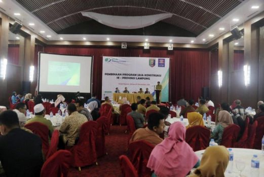 Pemprov Lampung dan LPJK Sepakat Lindungi Tenaga Kerja Konstruksi