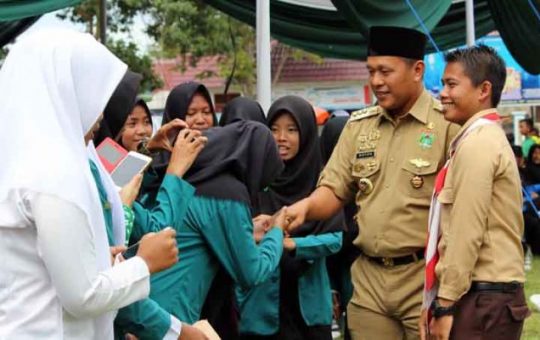 Buka Permanu II, Bupati Mustafa: Pelajar Harus Kreatif dan Berprestasi
