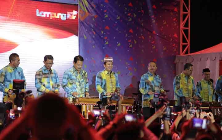 Gubernur Ridho Klaim Lampung Fair 2017 Sebagai Etalase Tarik Investor ke Lampung