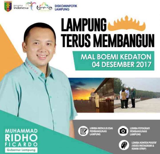 Acara Puncak Tri Lomba ‘Lampung Terus Membangun’ akan Dihelat di MBK