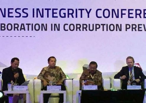 Gubernur Ridho Jadi Pembicara di Konferensi Bisnis Internasional Anti-Korupsi