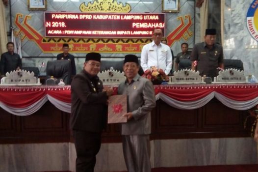 Dana APBD Lampung Utara 2018 Direncanakan Sebesar Rp1, 8 Triliun Lebih