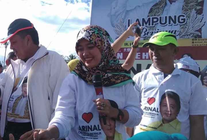 Arinal – Nunik akan Gelar Jalan Sehat Berhadiah di Lampung Utara