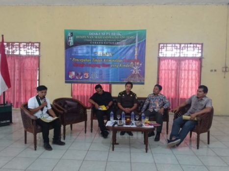 HMI Kotabumi Gelar Diskusi Publik tentang Penanggulangan Aksi Kriminal