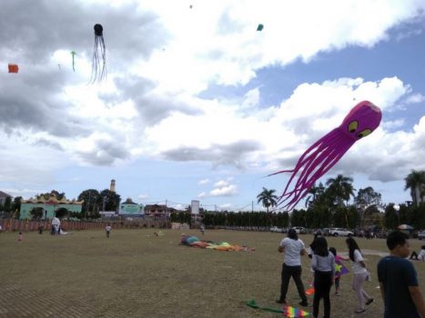 Festival Layang-Layang di Lampung Diikuti Puluhan Peserta dari Empat Negara
