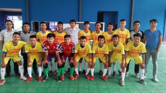 Tim Futsal Tulang Bawang Melenggang ke Final Poprov Lampung2017