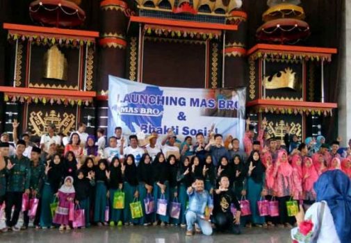 Diluncurkan, Masbro Gelar Bakti Sosial