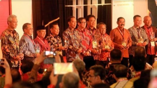 Gubernur Ridho dan Sejumlah Kepala Daerah di Lampung Terima Penghargaan HAM