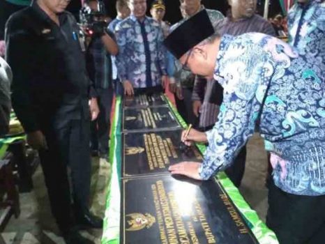 Bupati Tanggamu Resmikan “Rest Area Taman Gisting”