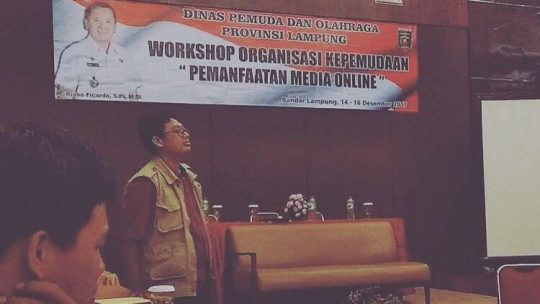Usai Belajar Media Online dan Media Sosial, Puluhan Pemuda Lampung Siap Berbagi yang Baik